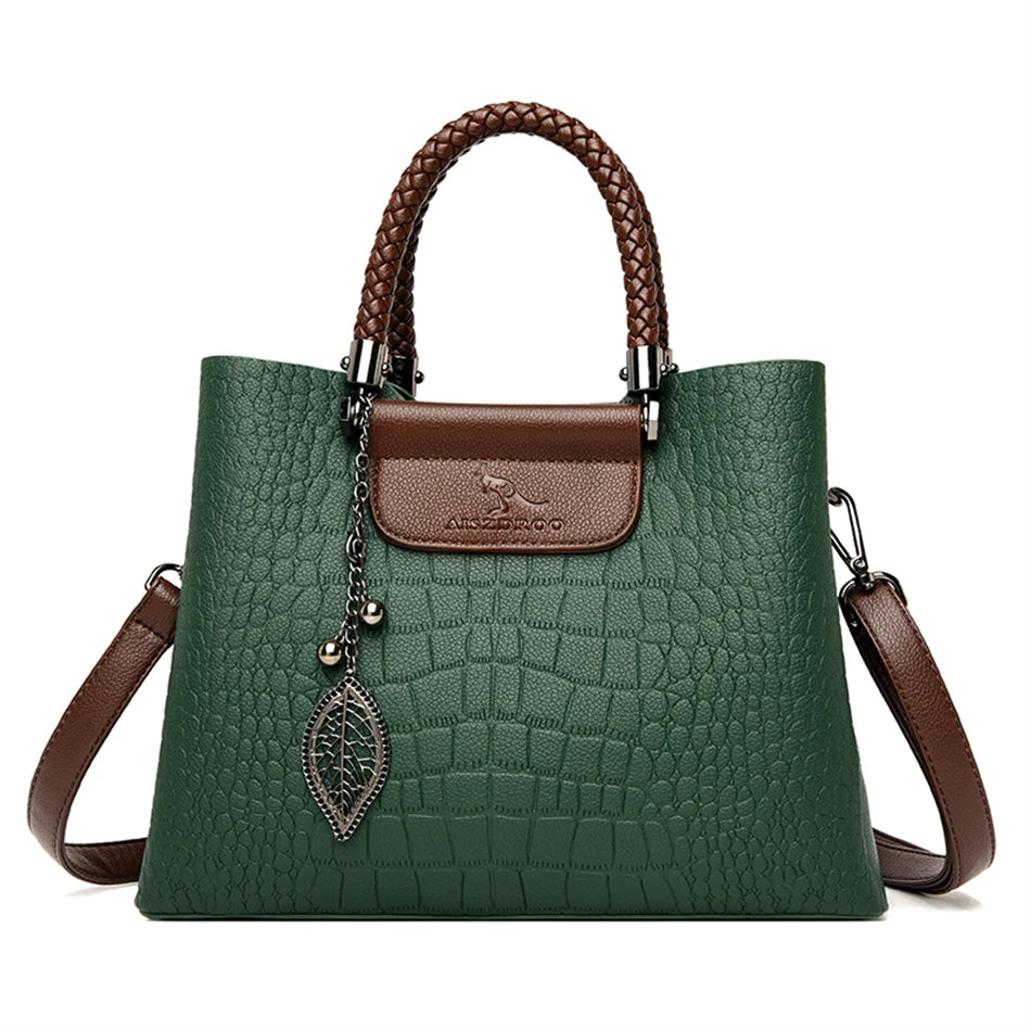 Brand Leather Luxury Designer Ladies Handbags