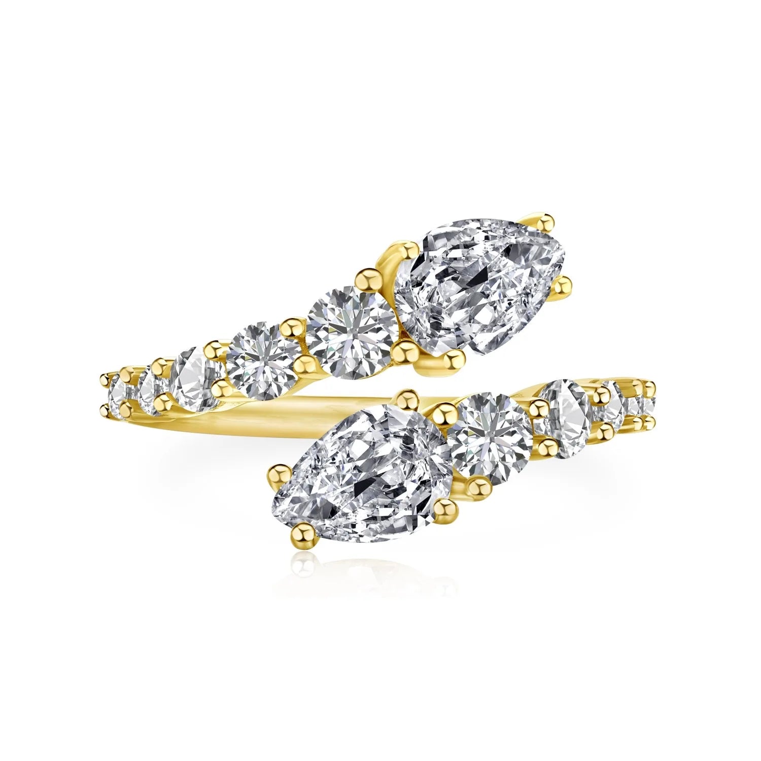 Moonlight Twist Ring