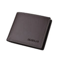 Thin Style Folding Young Men Credit Card Holder Wallet