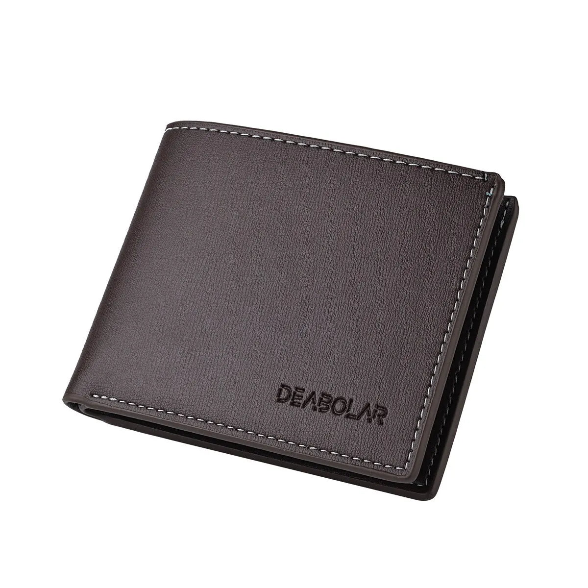 Thin Style Folding Young Men Credit Card Holder Wallet