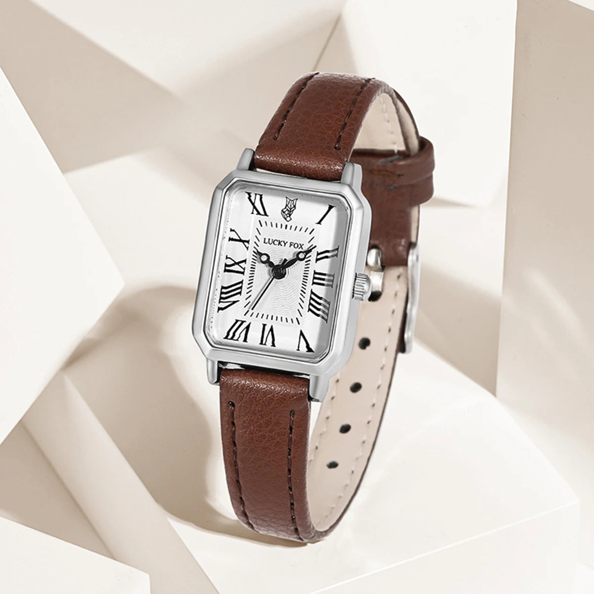 Fashion Rectangle Quartz Wrist Watch