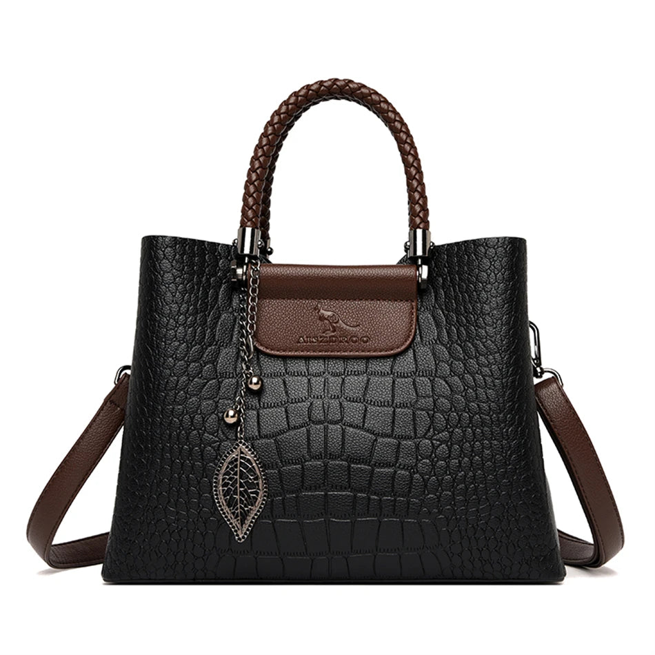 Brand Leather Luxury Designer Ladies Handbags