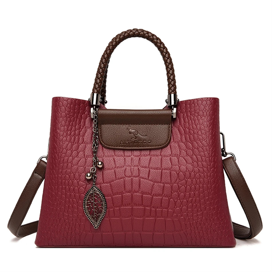 Brand Leather Luxury Designer Ladies Handbags