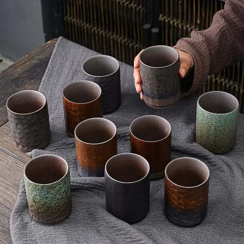 Handmade Stoneware Large Coffee Cup