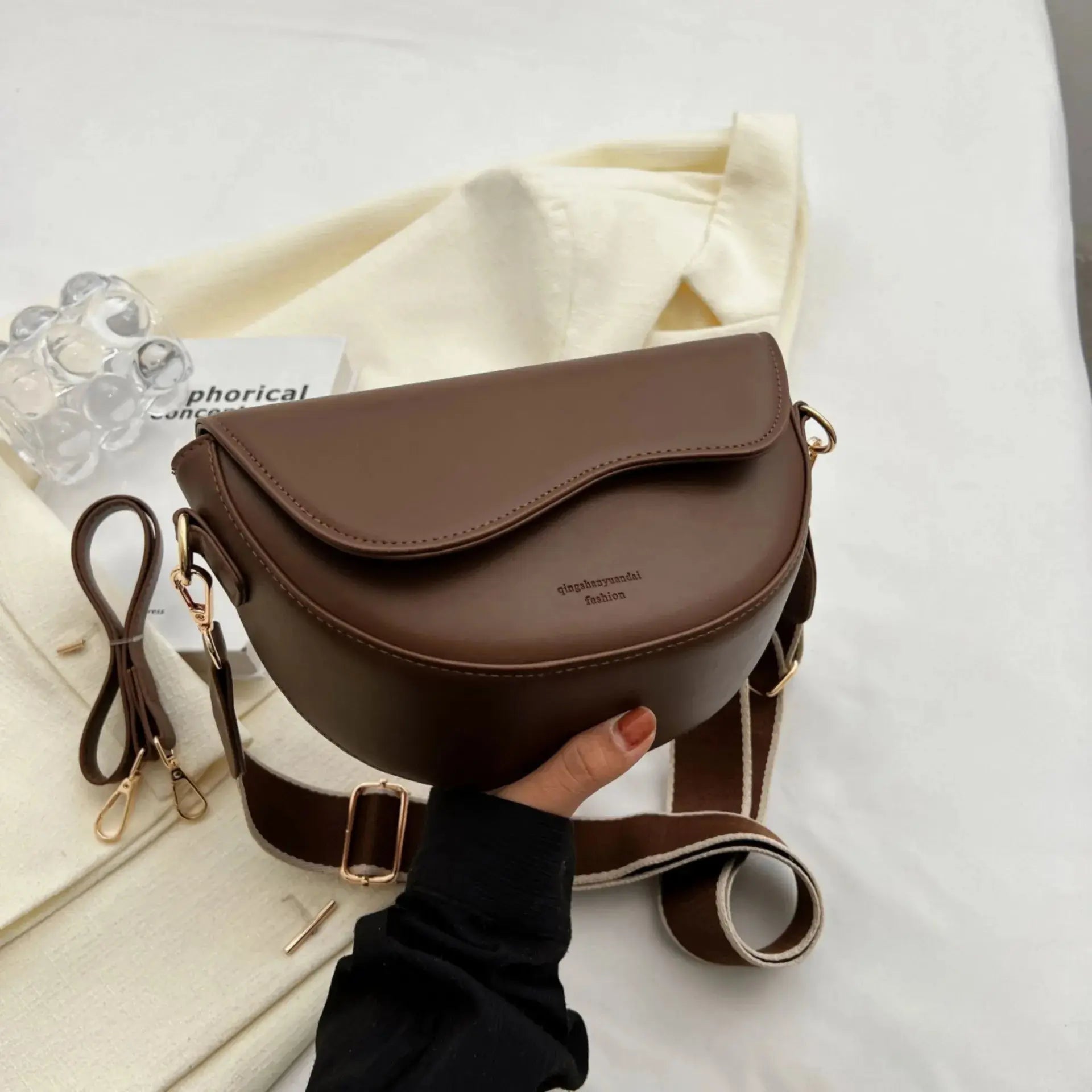 Vintage Solid Small Bag