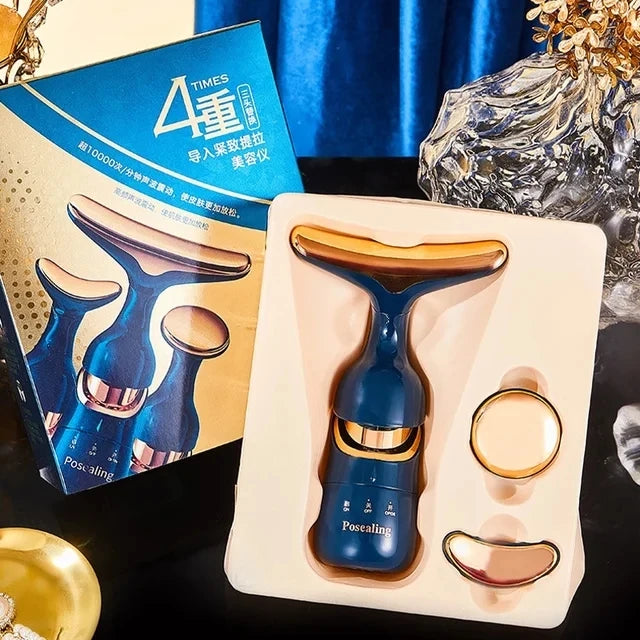 3 In 1 Facial Lifting Device Neck Facial Eye Massage