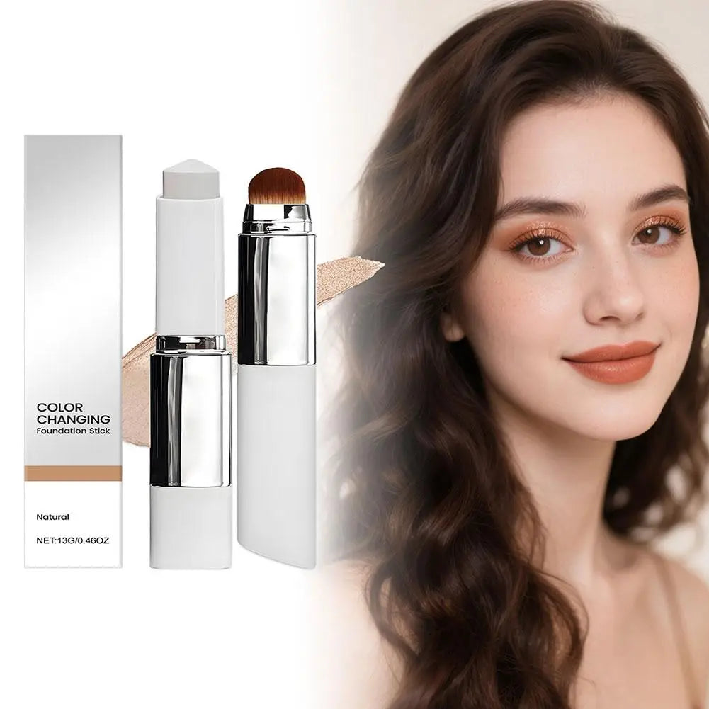 2-in-1 Color-Changing Foundation Stick Liquid Lightweight