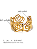 Golden Spiral Ring