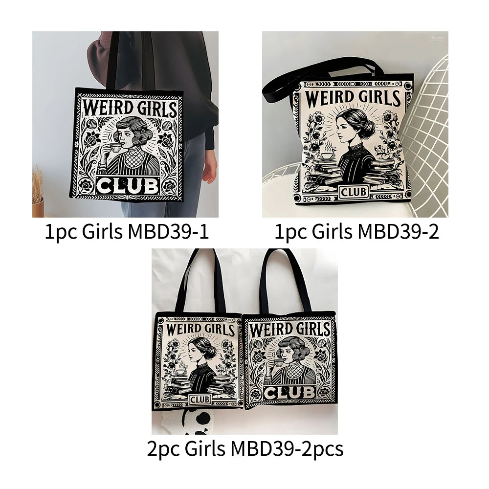 Weird Girls Club Tote Bag