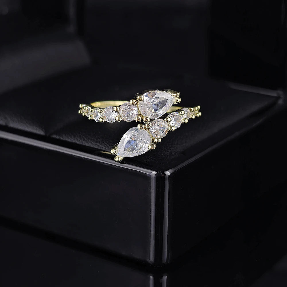 Moonlight Twist Ring