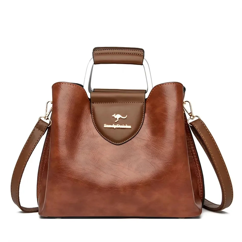 Brand Leather Luxury Designer Ladies Handbags