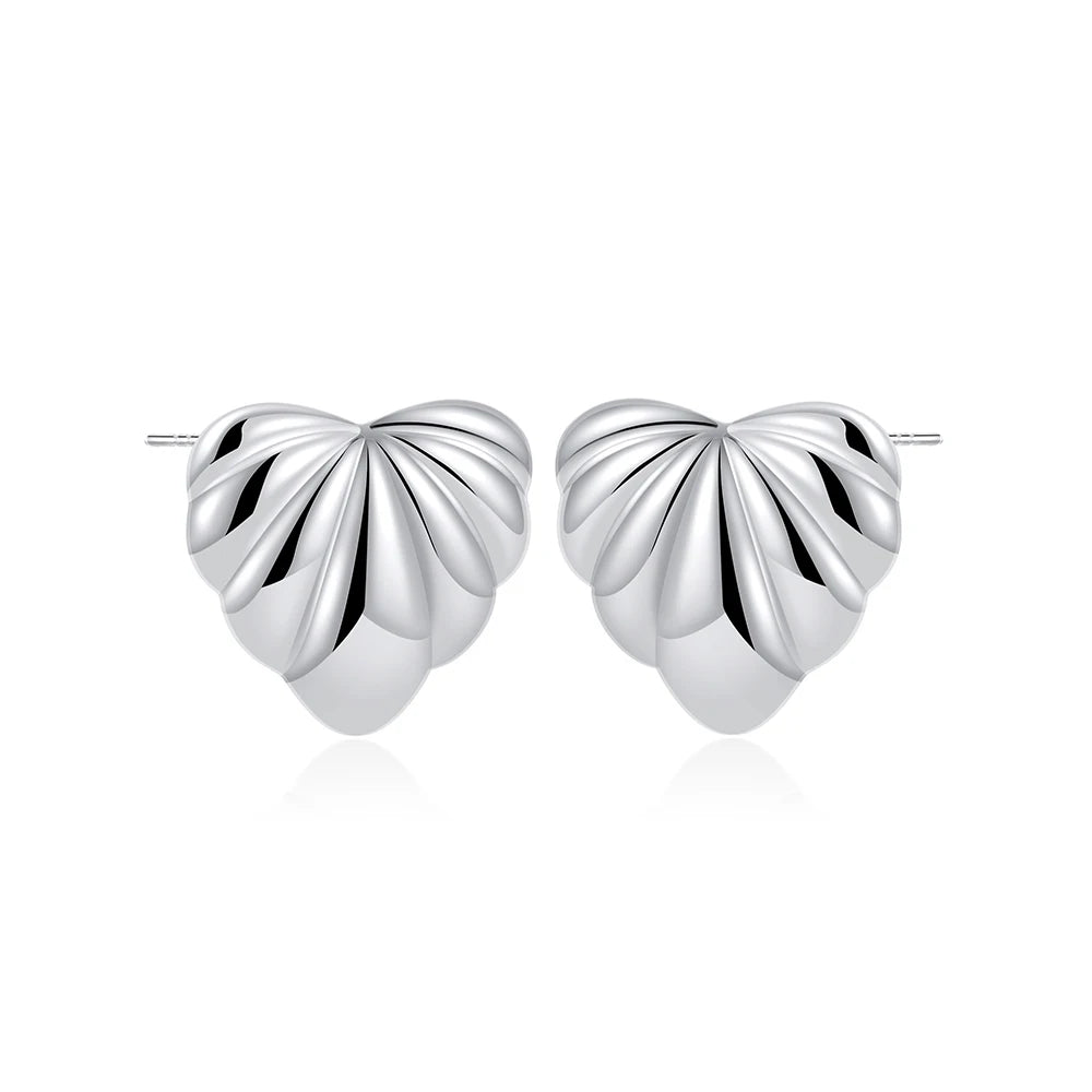 Trendy Stainless Steel Multilayer Circle Twist Knot Earrings
