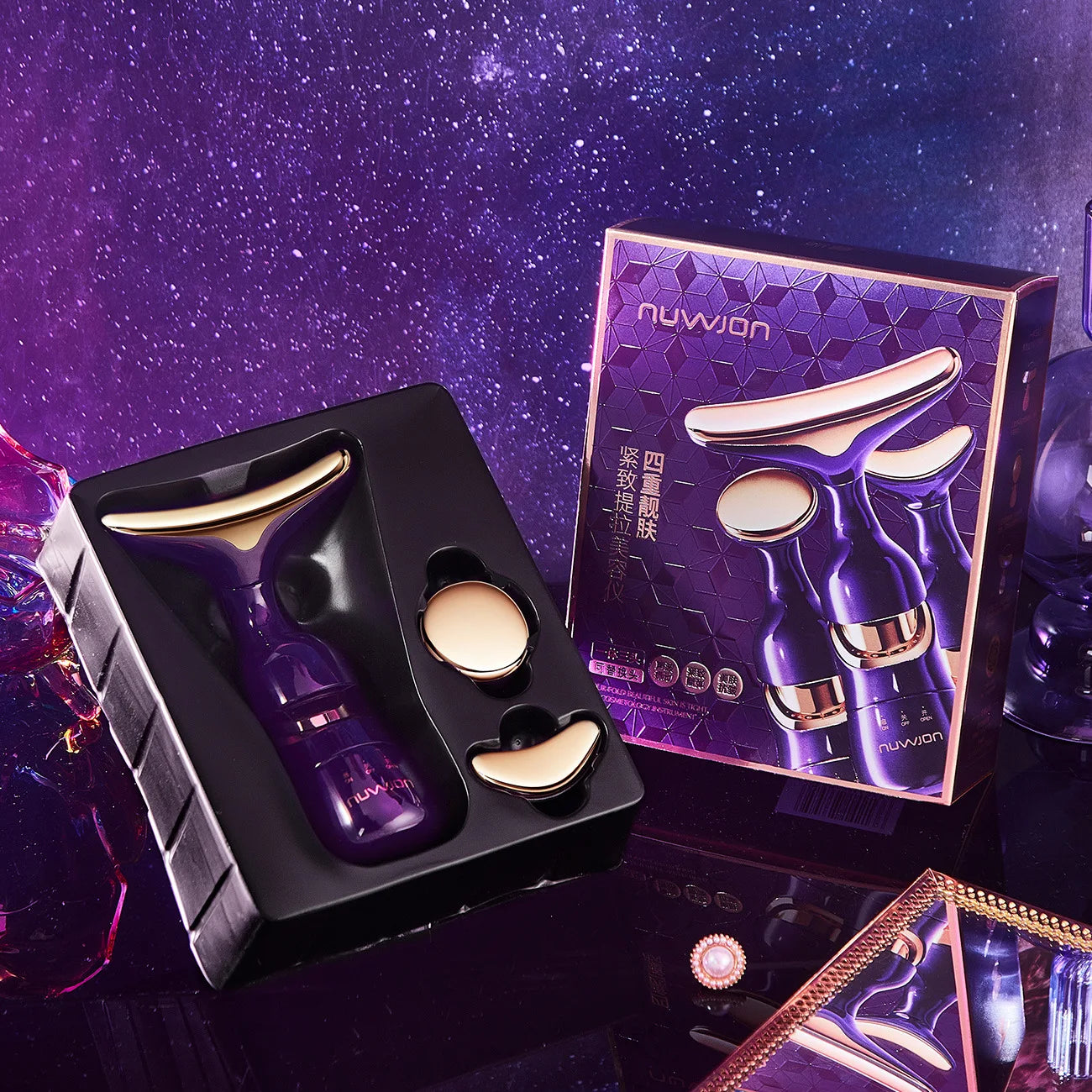 3 In 1 Facial Lifting Device Neck Facial Eye Massage