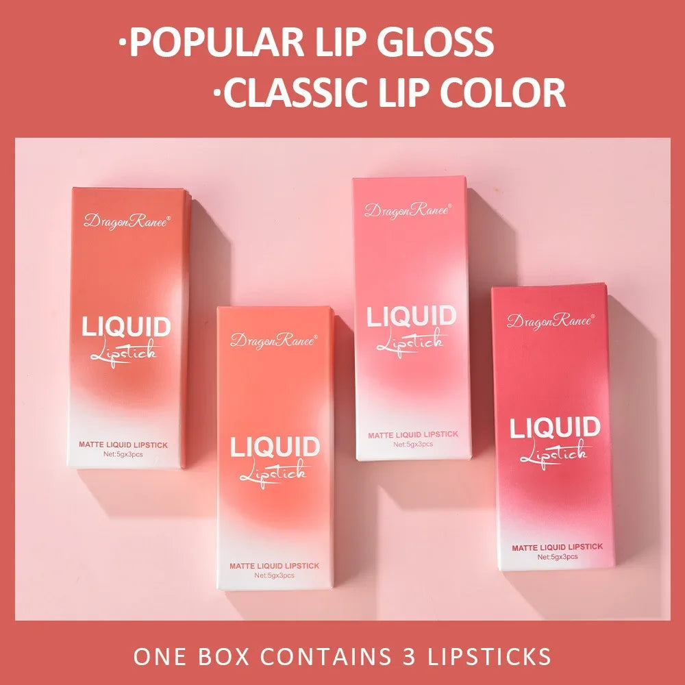 Liquid Lipsticks Set Long Lasting Make Up