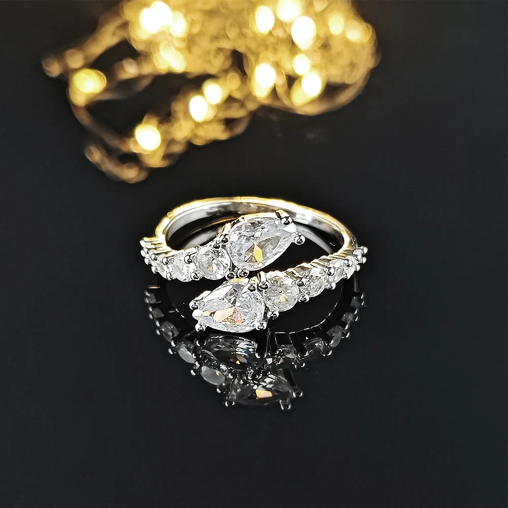 Moonlight Twist Ring