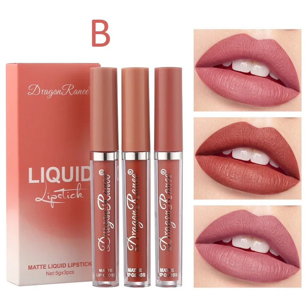Liquid Lipsticks Set Long Lasting Make Up