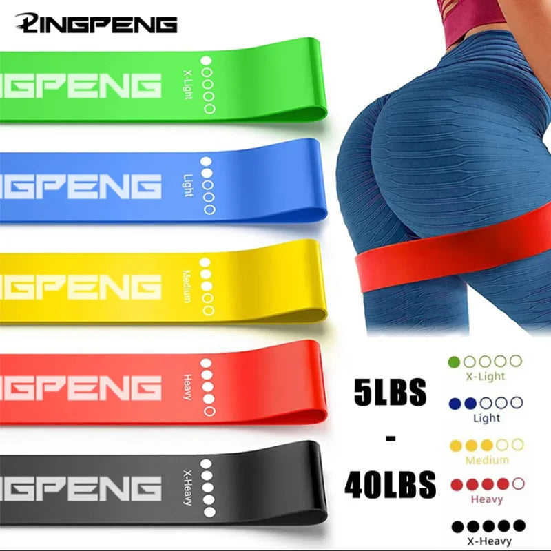 Different Resistance Bands Yoga Band Fitness Exercise Training