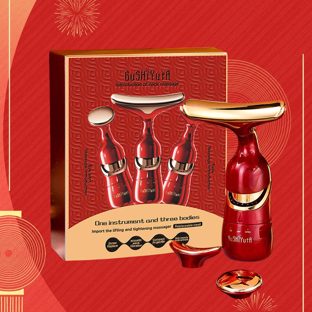 3 In 1 Facial Lifting Device Neck Facial Eye Massage
