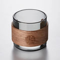 Glass Tea Cup With Scald Proof Wooden Holder